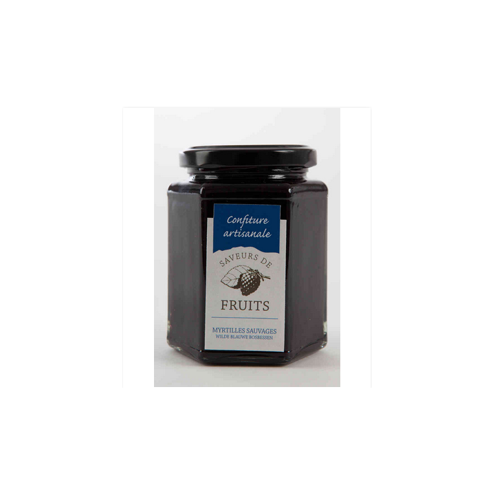 Confiture de myrtilles sauvages – 320g