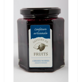 Confiture de cerises noires – 320g