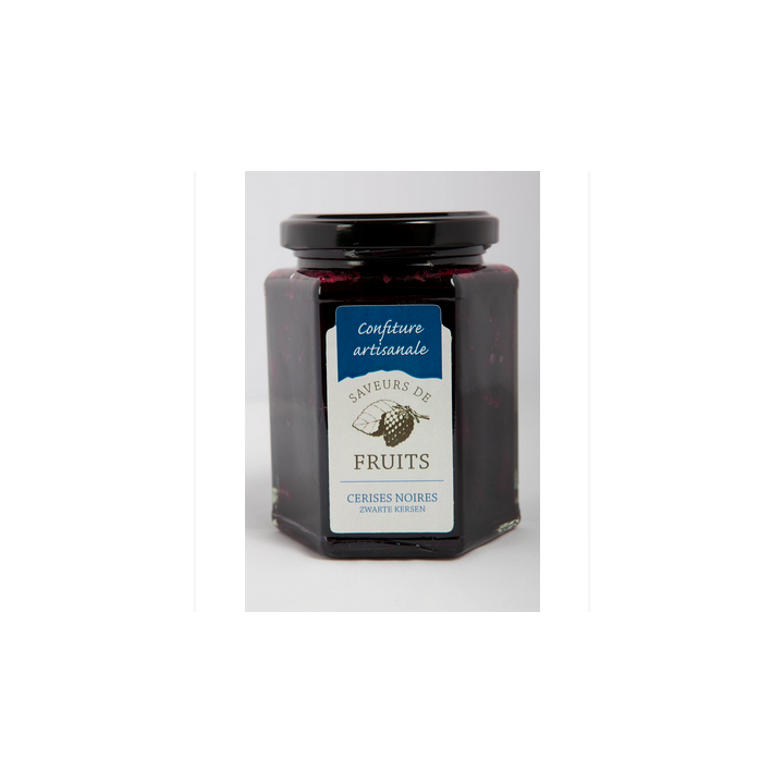 Confiture de cerises noires – 320g