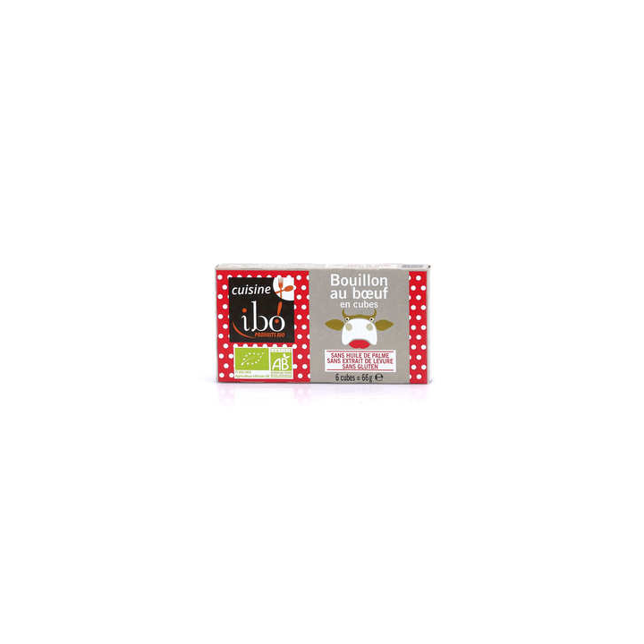 Bouillon de BOEUF - 6 cubes - 66g