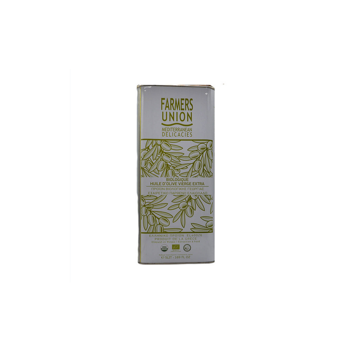 Huile d'olive - Farmers Union - 5 L  - bio - Grèce