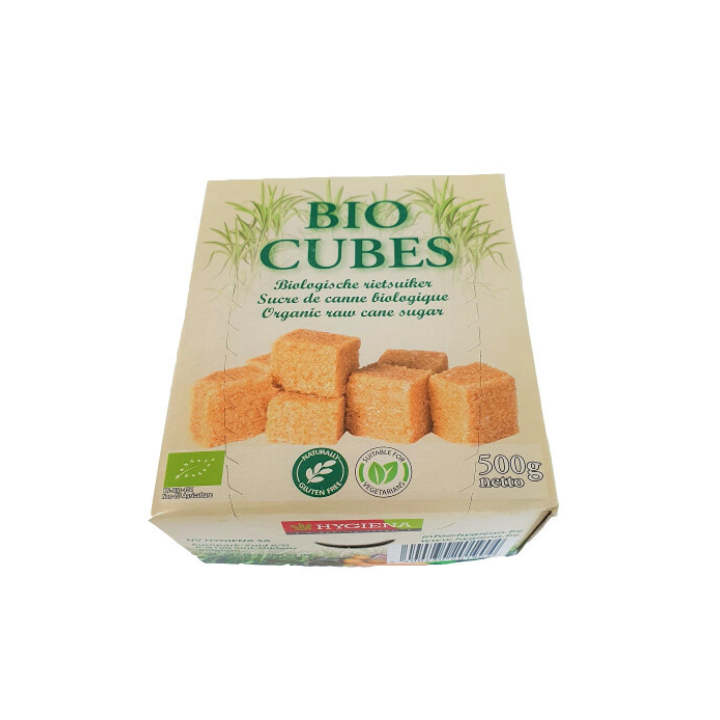 Sucre de canne CUBES - bio – 500g