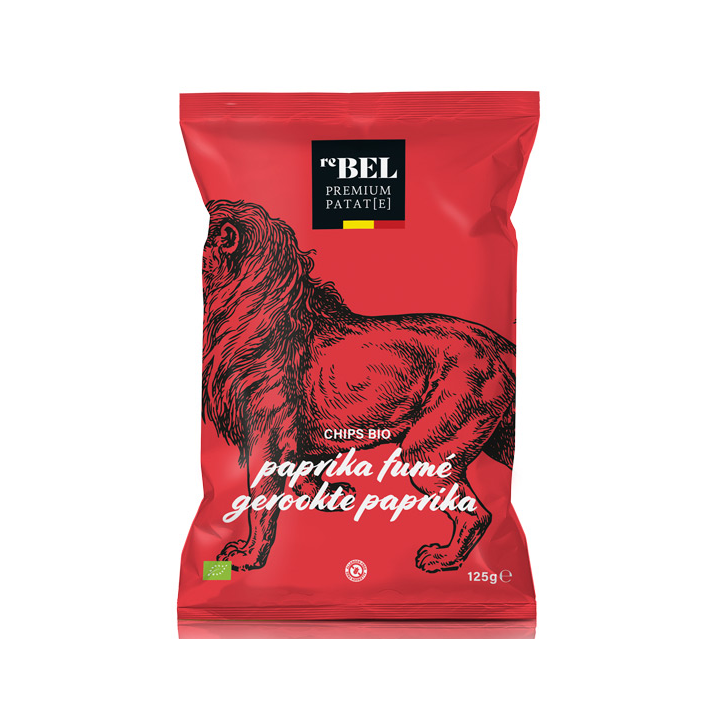Chips PAPRIKA FUMÉ - 125g - bio