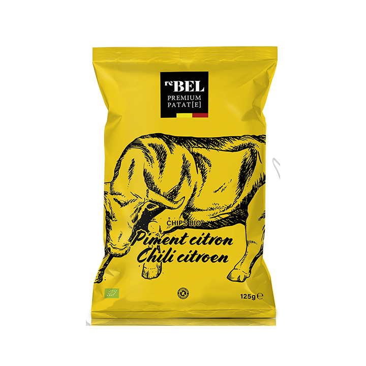 Chips PIMENT CITRON - 125g - bio