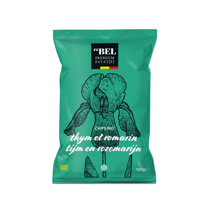 Chips THYM ET ROMARIN - 125g - bio
