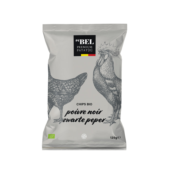 Chips POIVRE NOIR - 125g - bio