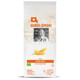 Pâtes Fusilli blanc - 500g - BIO - Girolomoni