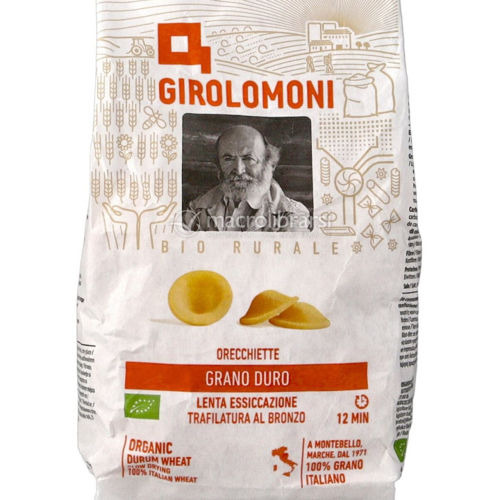 Pâtes Orecchiette - 500g - BIO - Girolomoni