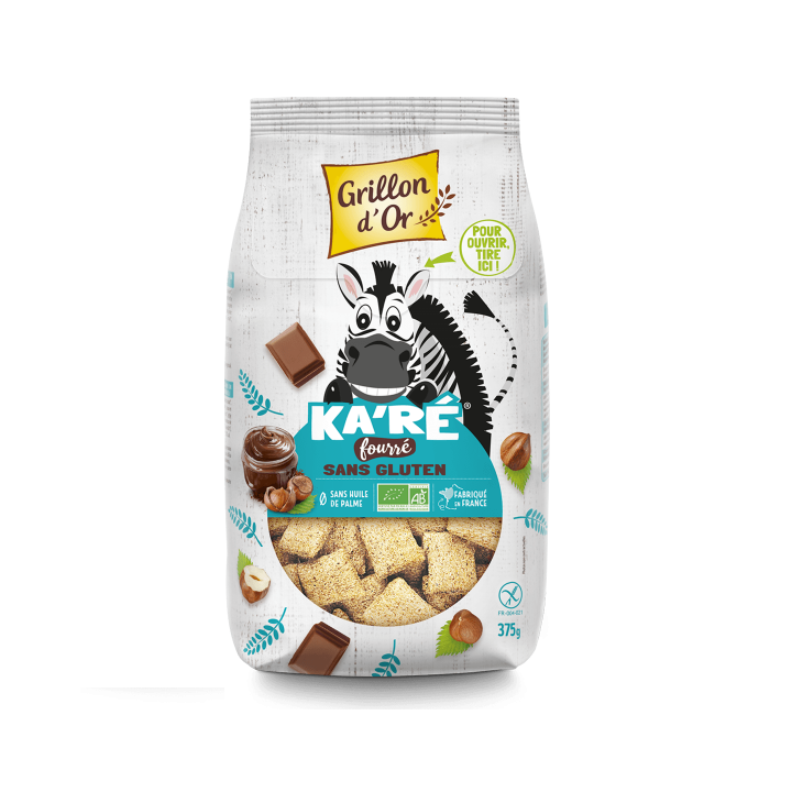 Céréales Ka'ré fourré sans gluten - 375g - BIO - Grillon d'or