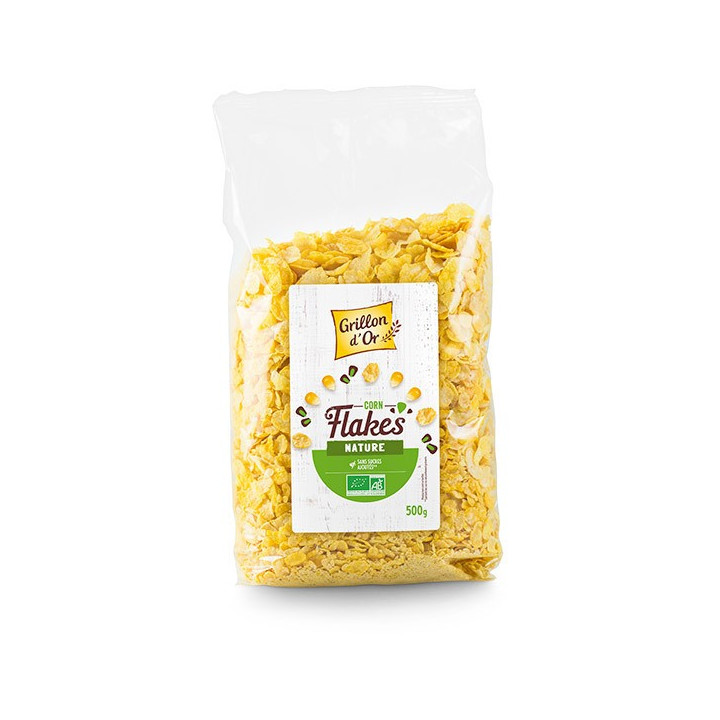 Cornflakes nature - 500g - BIO - Grillon d'or
