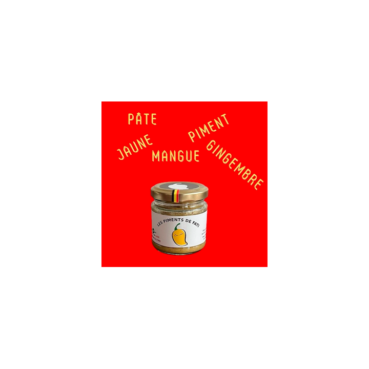 Pâte de piment jaune à la mangue BIO - 80g