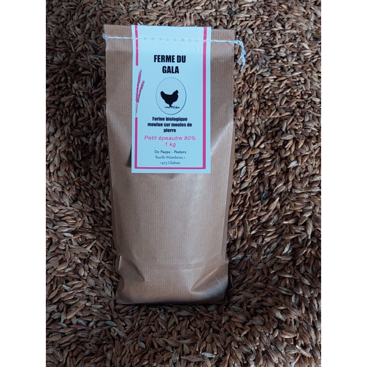 Farine de petit épeautre 80% - 1kg - Bio