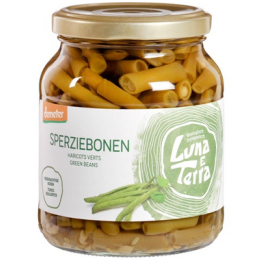 Haricots verts coupés bio – 340g – Luna & Terra