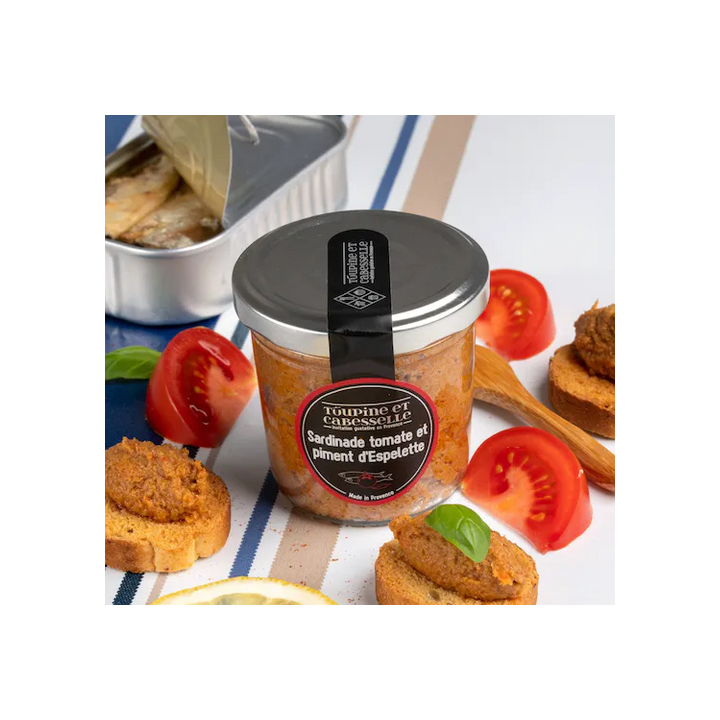 Sardinade tomate & piment d'Espelette - 90g