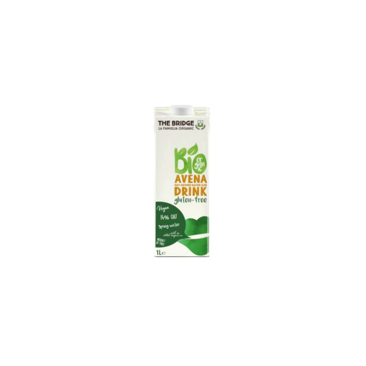 Lait végétal AVOINE SANS GLUTEN - 1L - The Bridge