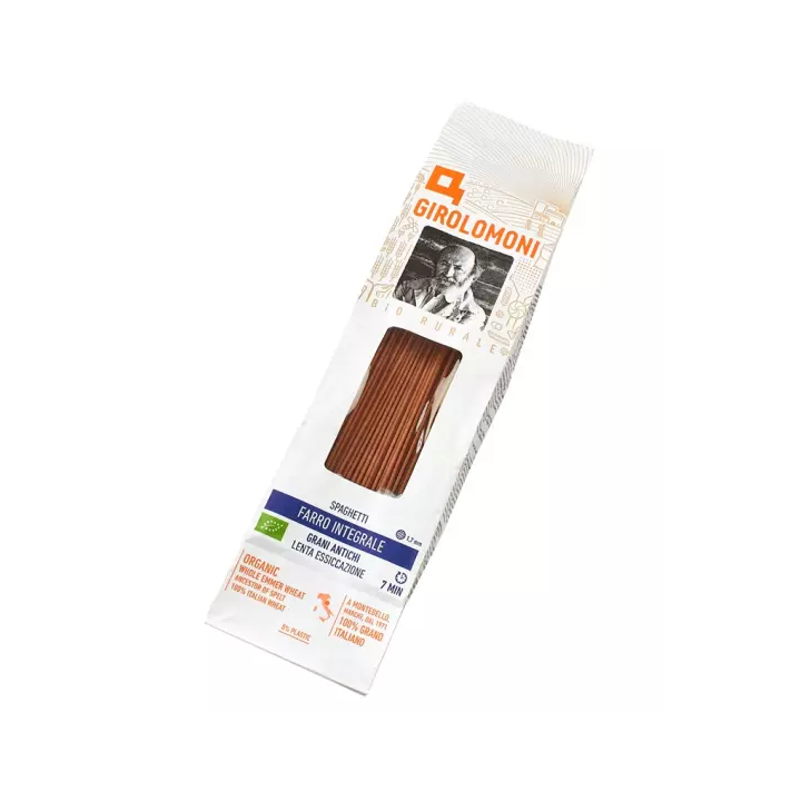 Pâtes Spaghetti épeautre complet - 500g - BIO - Girolomoni