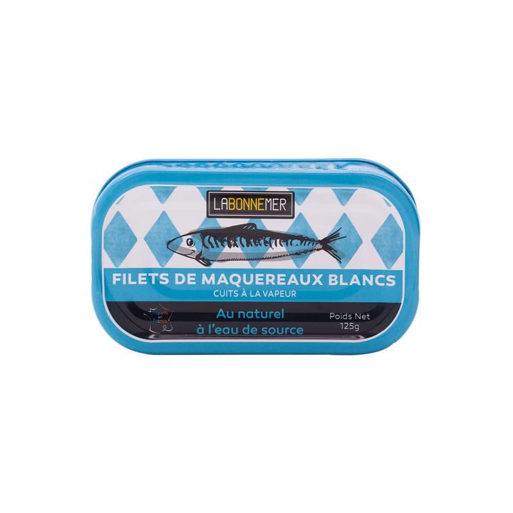 Filets de maquereaux au naturel - 125g