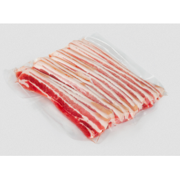 Lard braisé petit déjeuner - 6 tranches - +/- 150g - BIO