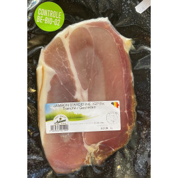 Jambon d'Ardenne en tranches - +/- 120g - BIO
