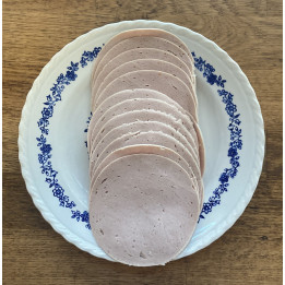 Saucisson de jambon en tranches - +/- 200g - BIO