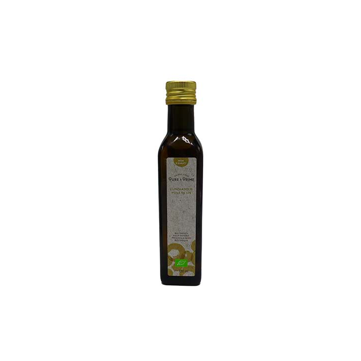 Huile de LIN bio – 250ml – Pure & Prime