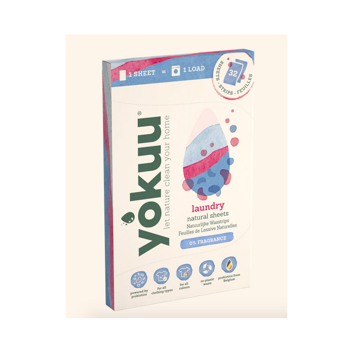 Feuilles de lessive - avec parfum - 32pc