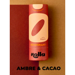 Déodorant stick naturel - AMBRE & CACAO - 60g