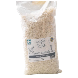 Gros sel de Guérande - brut d'exception - 1kg
