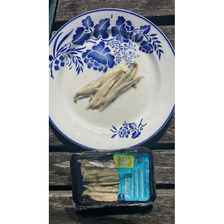 Filets d'anchois MARINES - 150g