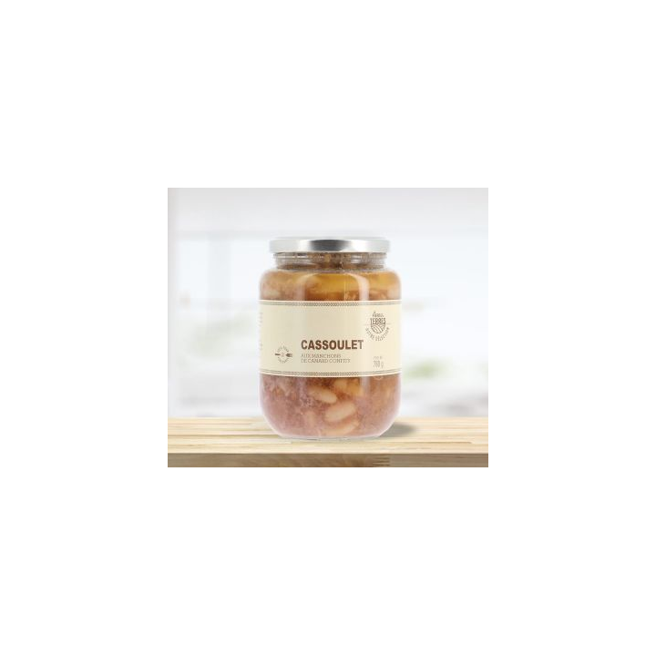 Cassoulet au confit de canard - 720g