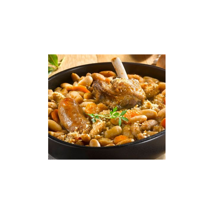 Cassoulet au confit de canard - 720g