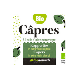 Câpres huile d'olive - 220g - Bionaturels - Bio