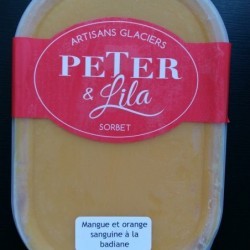 Sorbet mangue orange...