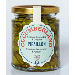 Pickles de concombre et curcuma - PIPAILLON - 200g
