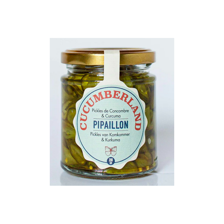 Pickles de concombre et curcuma - PIPAILLON - 200g