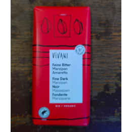 Chocolat noir massepain - VIVANI – 100g
