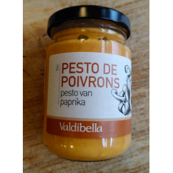 Pesto de poivrons - 130g -...