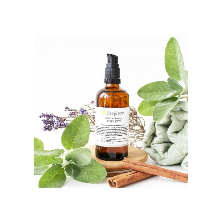 Huile de massage Silhouette BIO - 100ml