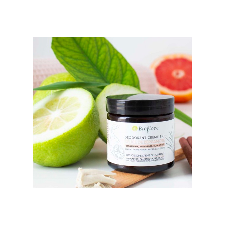 Déodorant crème - Délice de bergamote - 50g