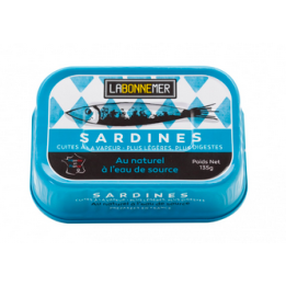 Sardines au naturel - 135g