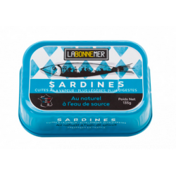Sardines au naturel - 135g