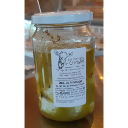 Dés de chèvre - Type Feta  (100 gr)