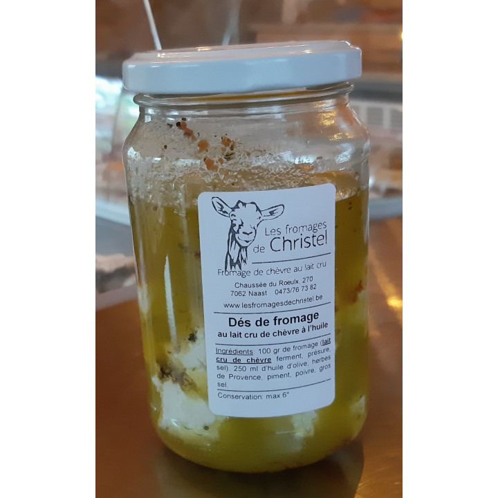 Dés de chèvre - Type Feta  (100 gr)