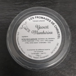Yaourt mandarine  (130 gr)