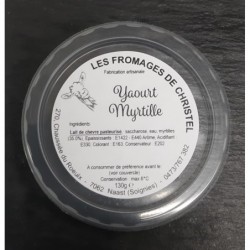 Yaourt myrtille  (130 gr)