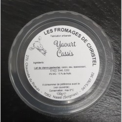 Yaourt cassis (130 gr)