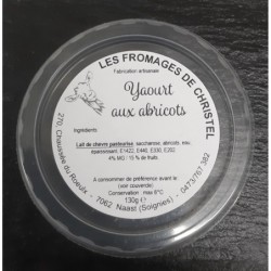 Yaourt abricot (130 gr)