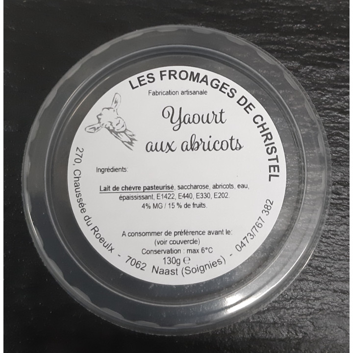 Yaourt abricot (130 gr)
