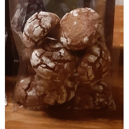 Biscuits Crinkles chocolat  (150gr)