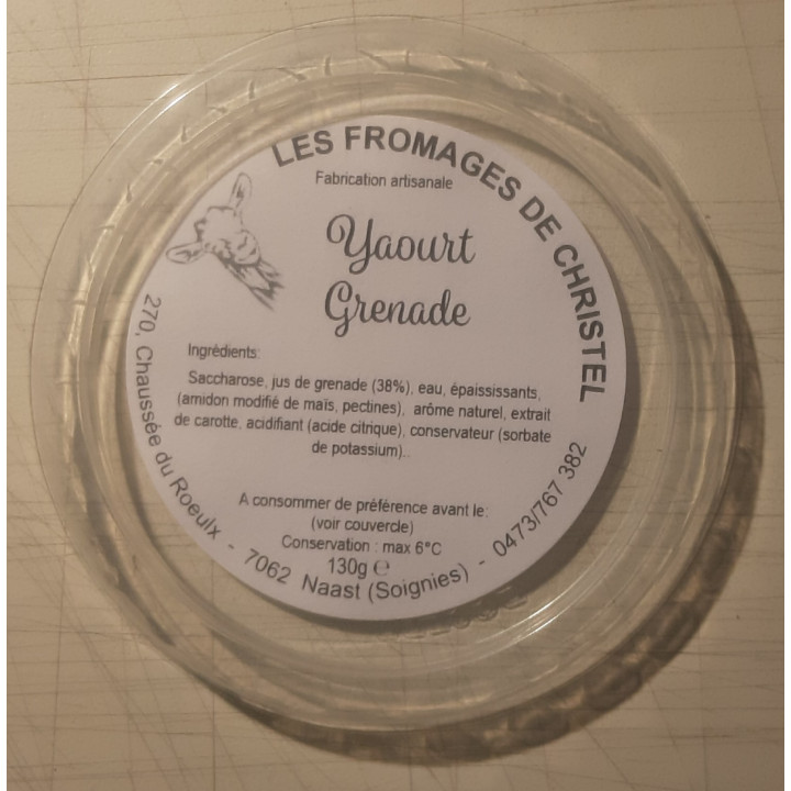 Yaourt grenade (130 gr)
